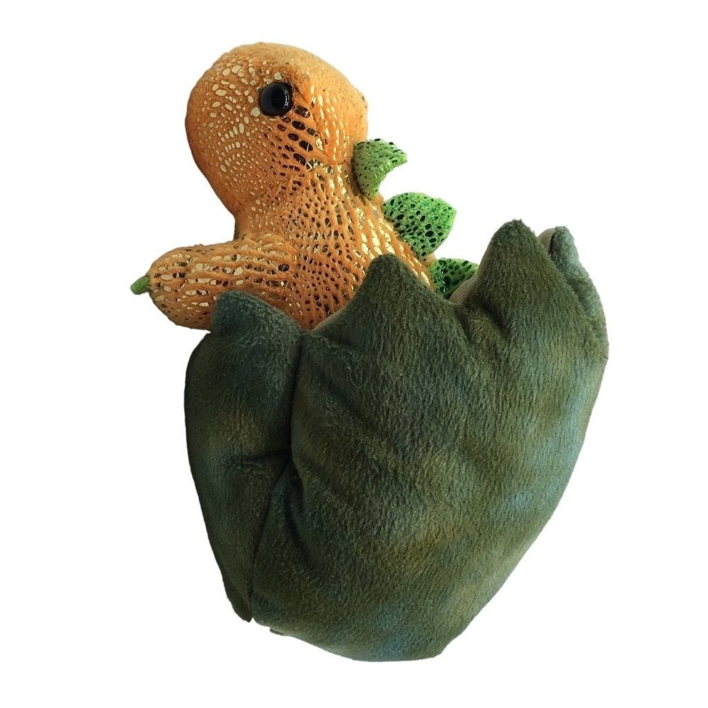 1616 Holdings Rare Hatching Egg Sparkly Baby Dino Dinosaur Stuffed Animal Plush‎